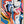 Tablou înramat „Bold colorful brushstrokes 02” de Little Dean