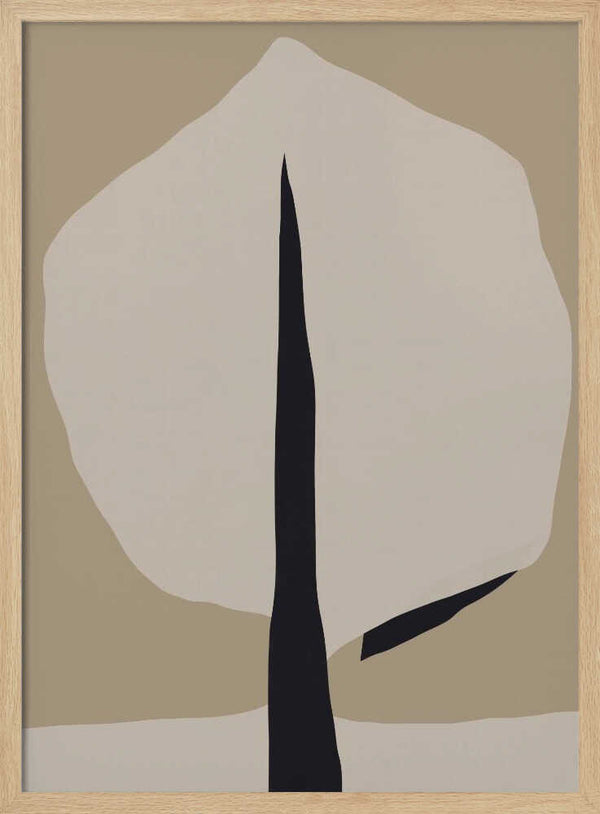 Tablou înramat „Monochrome Silhouette” de Little Dean