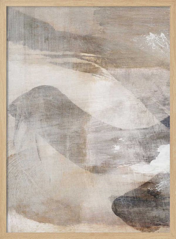 Tablou înramat „Layers 1” de Dan Hobday