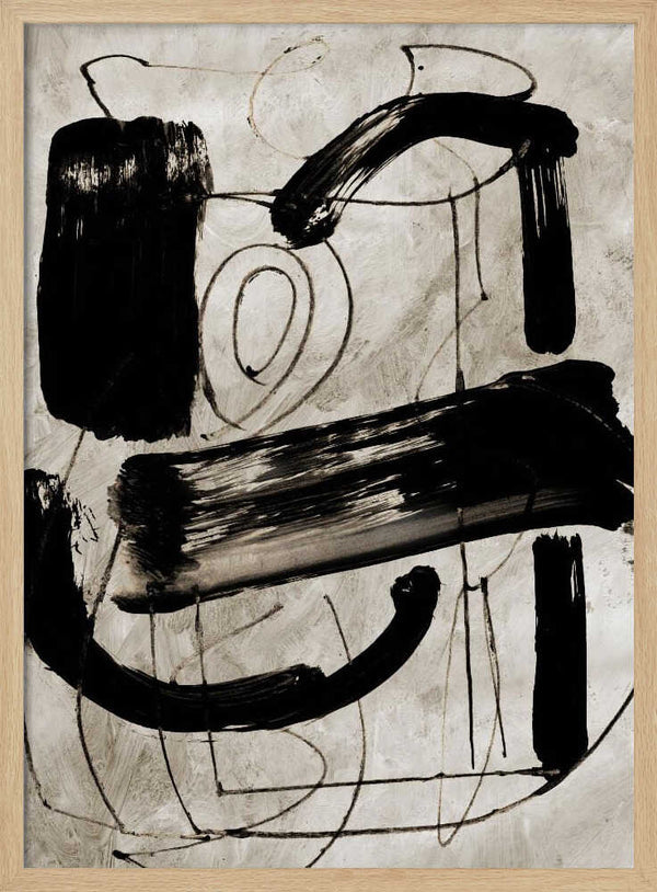 Tablou înramat „Vintage Abstract” de Dan Hobday