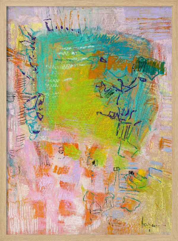 Tablou înramat „Prismatic Daydream” de Dorothy Fagan