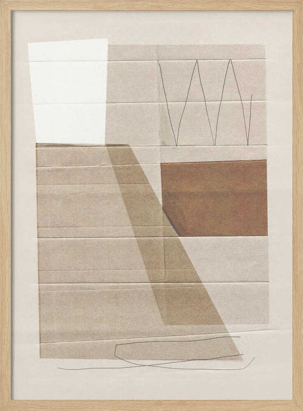 Tablou înramat „Scheme Abstract” de Dan Hobday