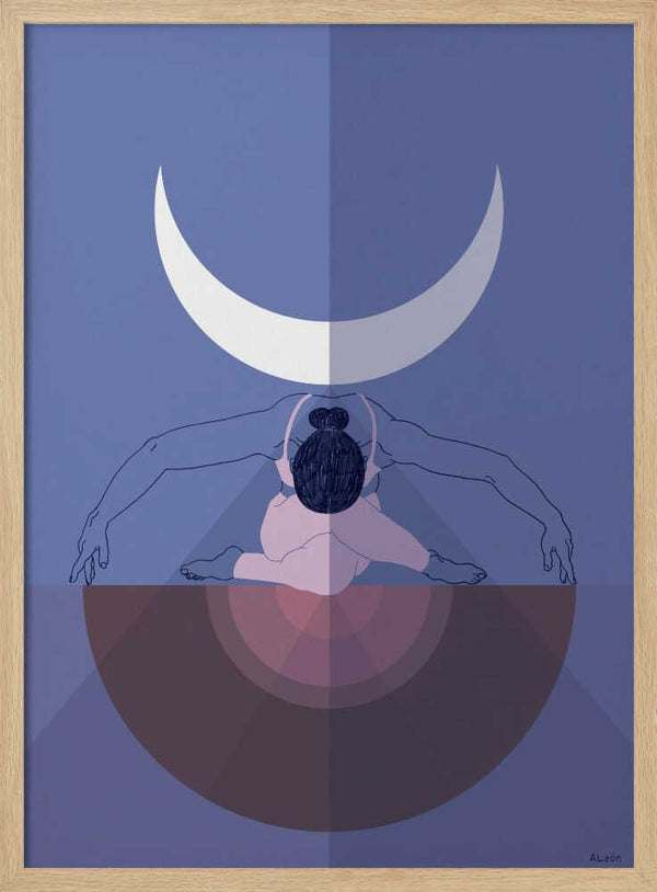 Tablou înramat „Winter Solstice” de Amanda Leon