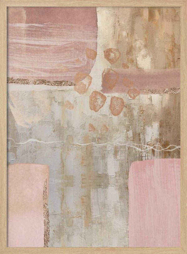 Tablou înramat „Glorious pink-3” de Sally Ann Moss