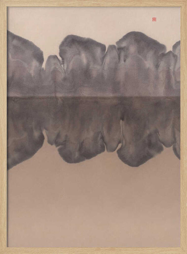 Tablou înramat „Study N°5 | Grundlsee” de Thoth Adan