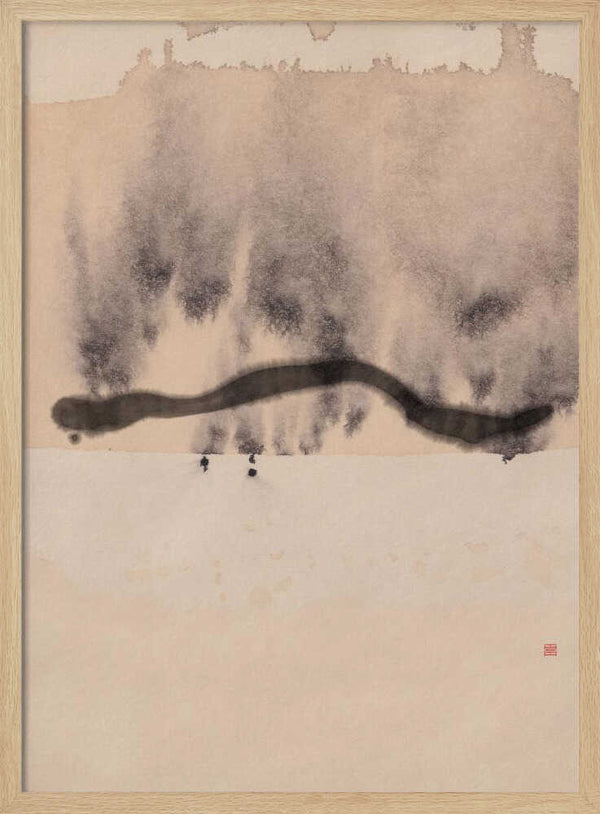 Tablou înramat „Study N°11 | Silent Process” de Thoth Adan