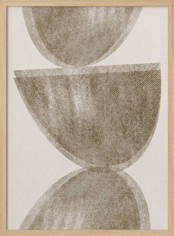 Tablou înramat „Curved Reflections” de THE MIUUS STUDIO
