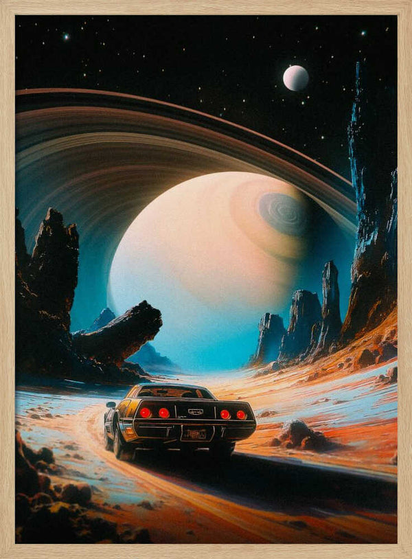 Tablou înramat „Ultimate Space Racer” de Taudalpoi