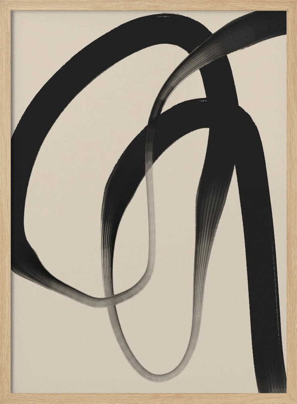 Tablou înramat „Flowing Elegance” de Treechild