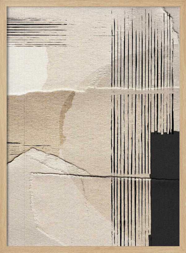 Tablou înramat „Paper Abstract” de Dan Hobday