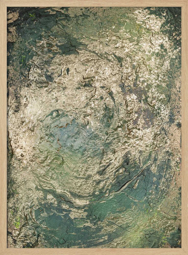 Tablou înramat „The Emerald Scorch” de Anete Purina-Purite