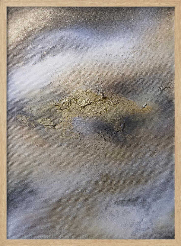 Tablou înramat „Textured Calm” de Anete Purina-Purite