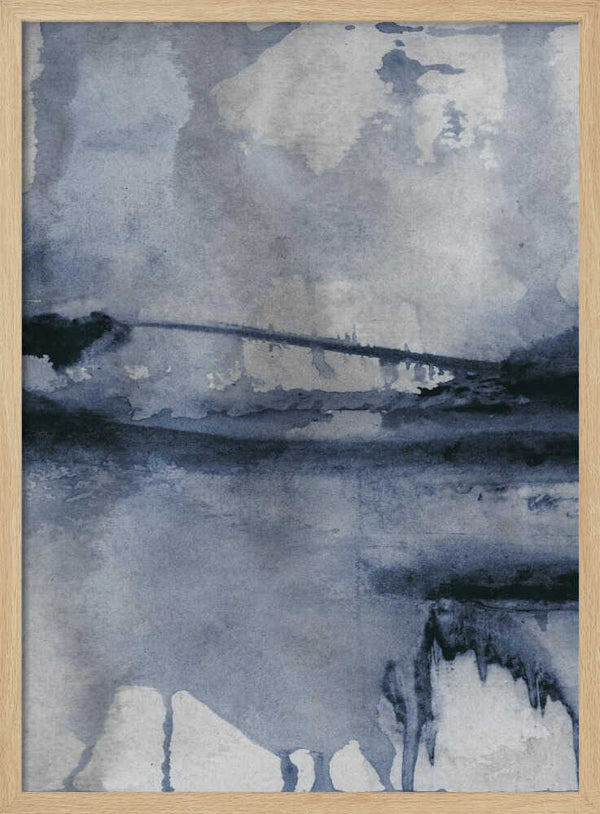 Tablou înramat „Blu 2” de Dan Hobday