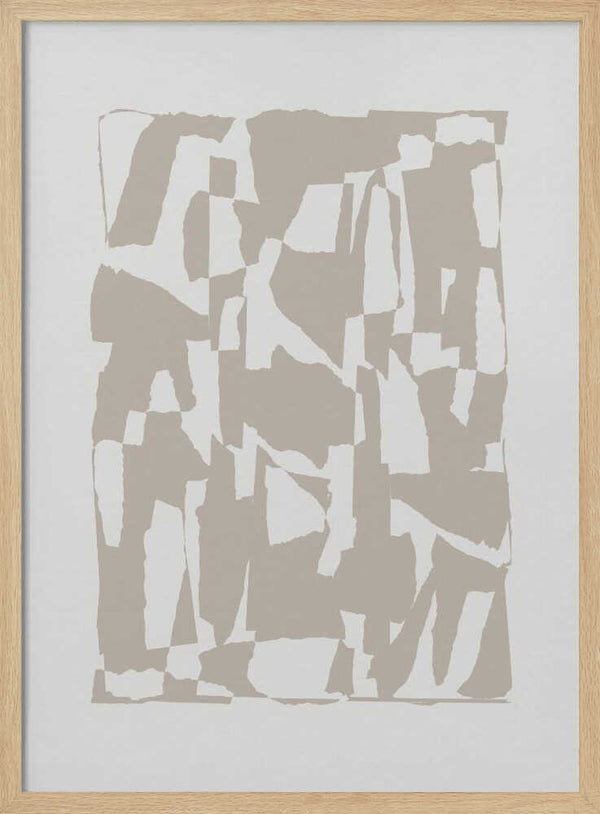 Tablou înramat „Pieces 25Z” de Mareike Böhmer