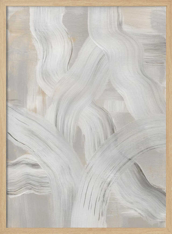 Tablou înramat „Abstract Brush Strokes 126” de Mareike Böhmer