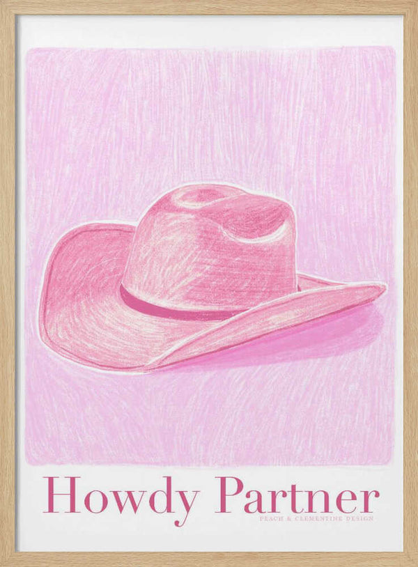 Tablou înramat „P&c Howdypartner Copy” de Jenny Liz Rome