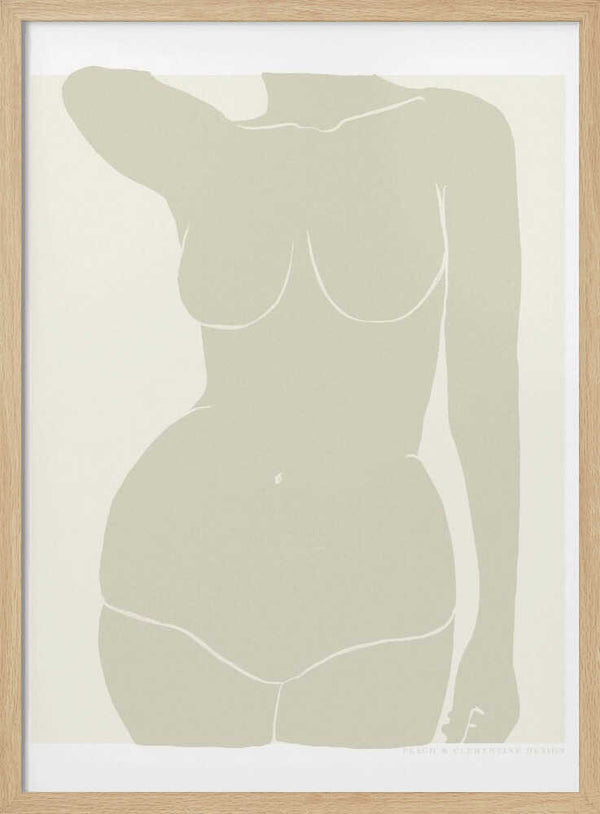 Tablou înramat „P&c Figure#5 Copy 2” de Jenny Liz Rome