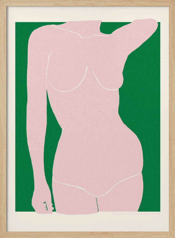 Tablou înramat „P&c Figure#3 Copy 2” de Jenny Liz Rome