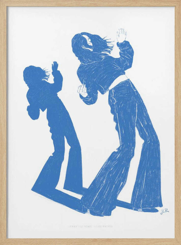 Tablou înramat „Jlr Dancing10 Copy” de Jenny Liz Rome