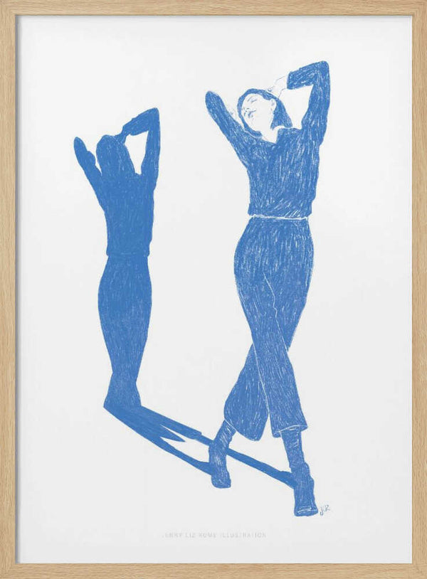 Tablou înramat „Jlr Dancing8 Copy” de Jenny Liz Rome