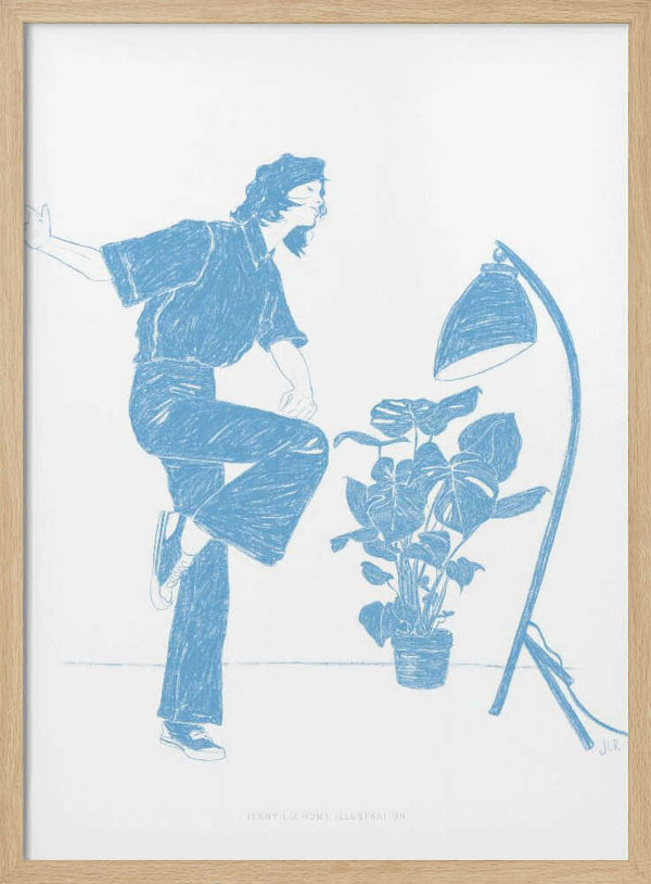 Tablou înramat „Jlr Dancing4 Copy” de Jenny Liz Rome