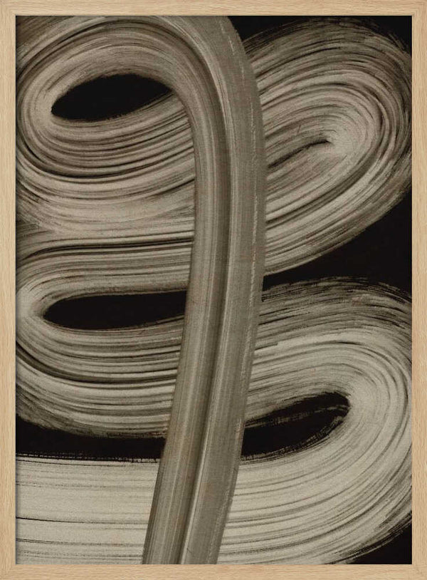 Tablou înramat „Flowing Strokes” de Treechild