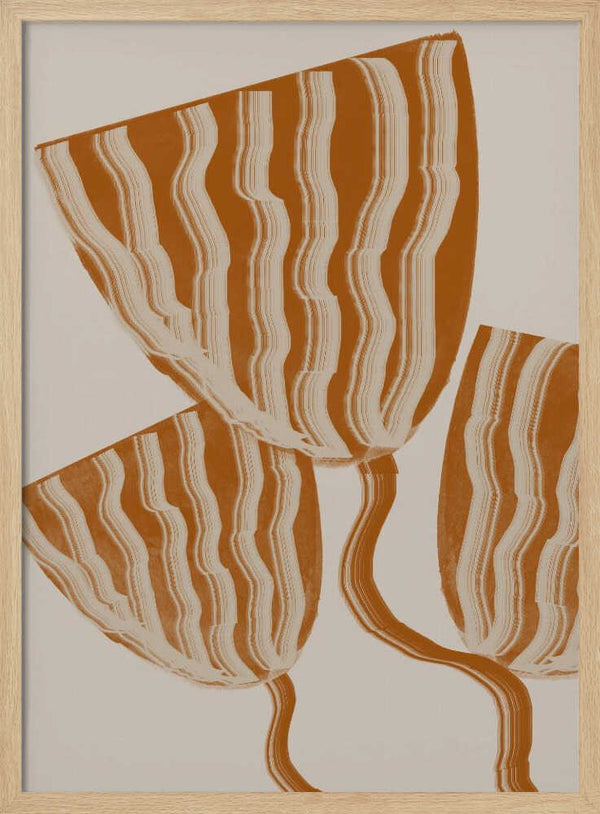 Tablou înramat „Modern Flowers” de THE MIUUS STUDIO