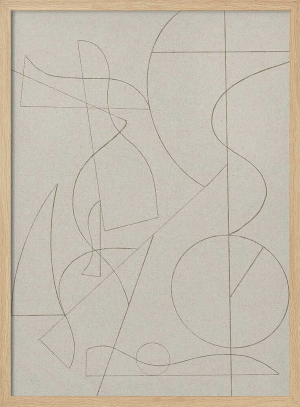 Tablou înramat „Founded” de Dan Hobday