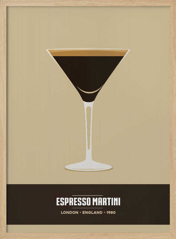 Tablou înramat „Espresso Martini” de Andreas Magnusson