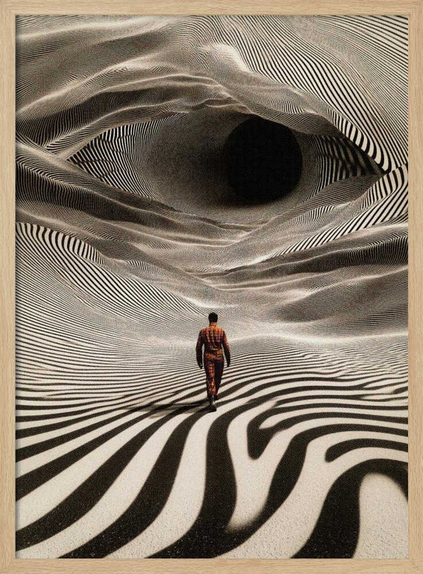 Tablou înramat „Op Art Journey” de Taudalpoi