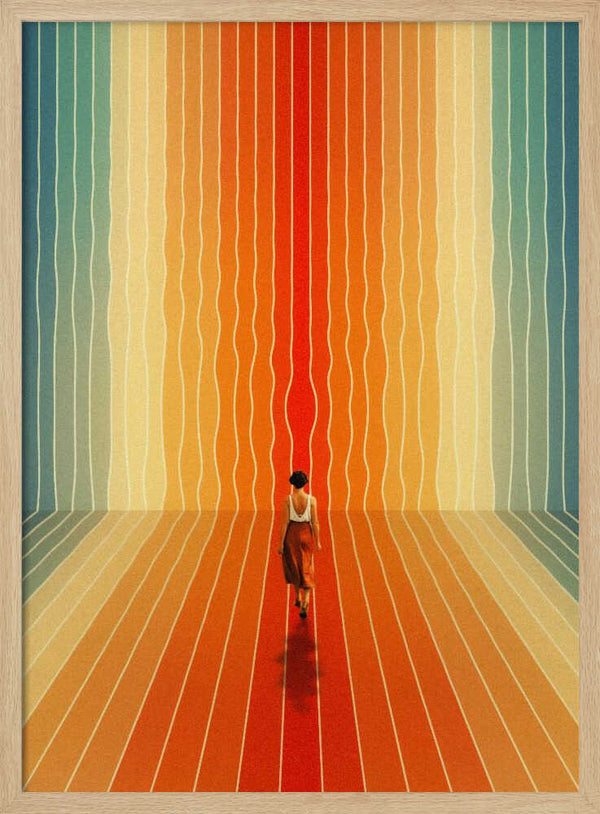 Tablou înramat „Here I Come” de Taudalpoi