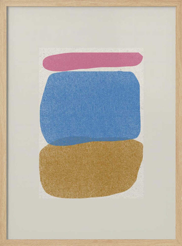 Tablou înramat „Color Harmony Trio” de THE MIUUS STUDIO