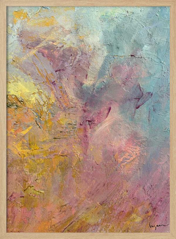 Tablou înramat „Pastel Pink Dreams” de Dorothy Fagan