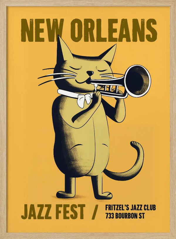 Tablou înramat „New Orleans Jazz Fest” de Andreas Magnusson