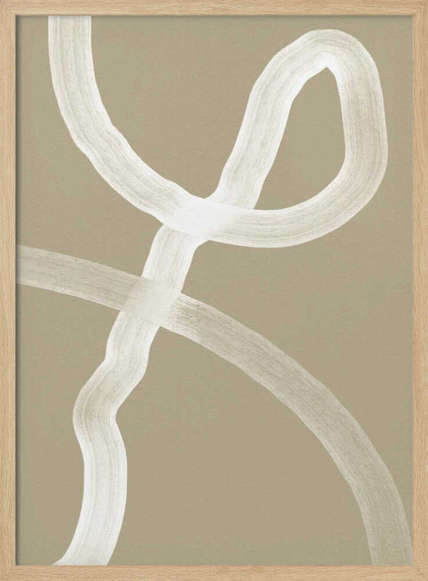 Tablou înramat „Fluid Pathways” de Treechild