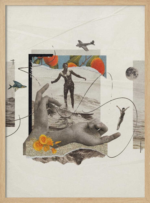 Tablou înramat „Natural Elements” de Dominik Przerwa