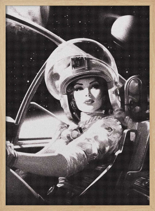 Tablou înramat „Next Stop Mars” de Taudalpoi