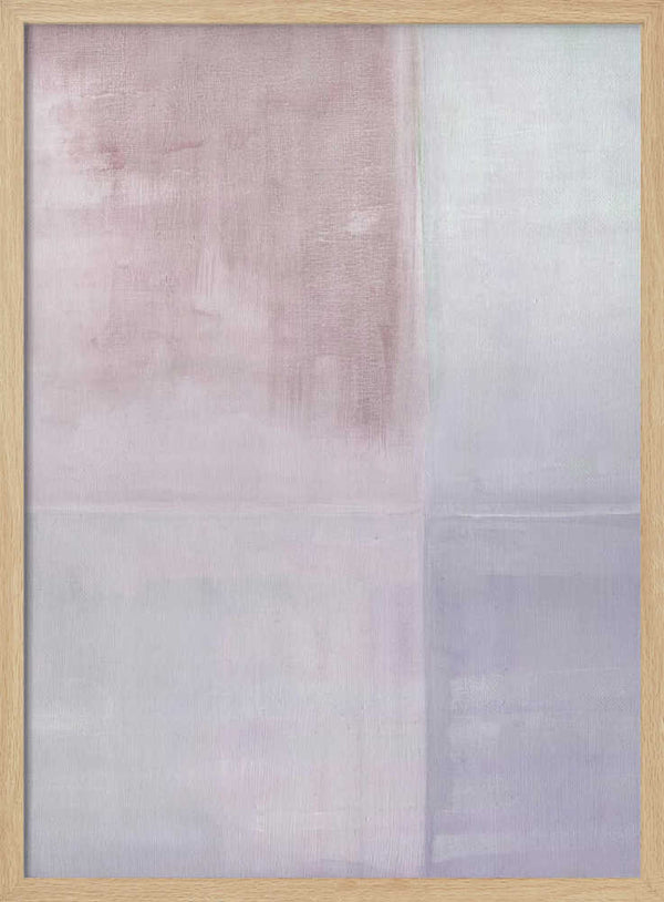 Tablou înramat „Pastel Painted Wall Mauve Pink” de Alexandra Weise