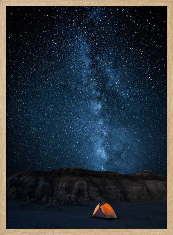 Tablou înramat „The Sky is my Blanket” de John Fan