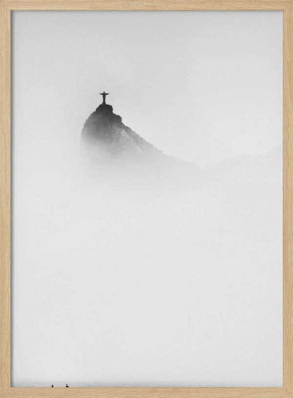Tablou înramat „Cristo in the mist” de Trevor Cole
