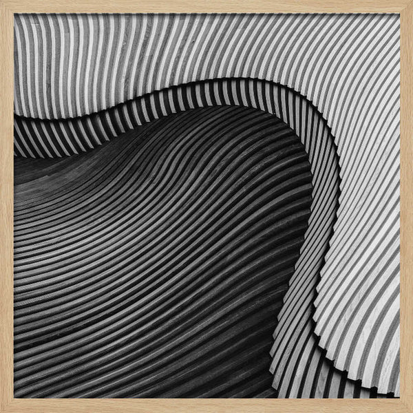 Tablou înramat „The wood project II - Sea shore” de Luc Vangindertael (laGrange)