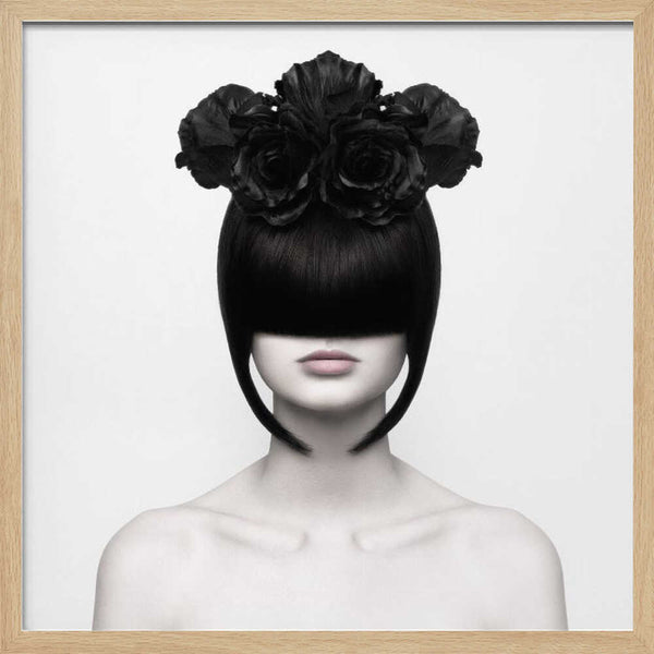 Tablou înramat „Black Widow” de Martina Nemcekova EP