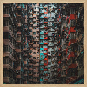 Tablou înramat „Apartments in Hong Kong” de AN POTO
