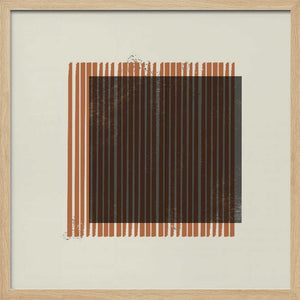 Tablou înramat „Striped Enigma” de THE MIUUS STUDIO