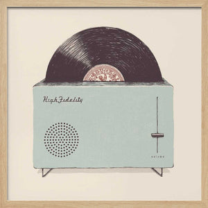 Tablou înramat „High Fidelity” de Florent Bodart