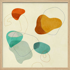 Tablou înramat „Shapes&lines3” de Ana Rut Bre