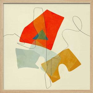 Tablou înramat „Shapes&lines4” de Ana Rut Bre