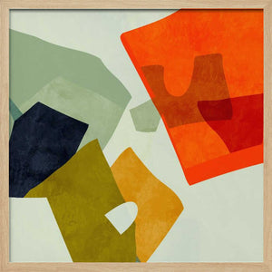 Tablou înramat „Shapes&lines6” de Ana Rut Bre