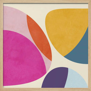 Tablou înramat „Pattern3 Mid Bunt 3” de Ana Rut Bre