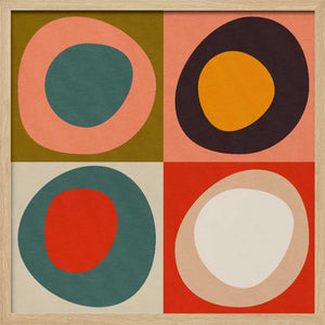 Tablou înramat „Bauhaus New 3” de Ana Rut Bre